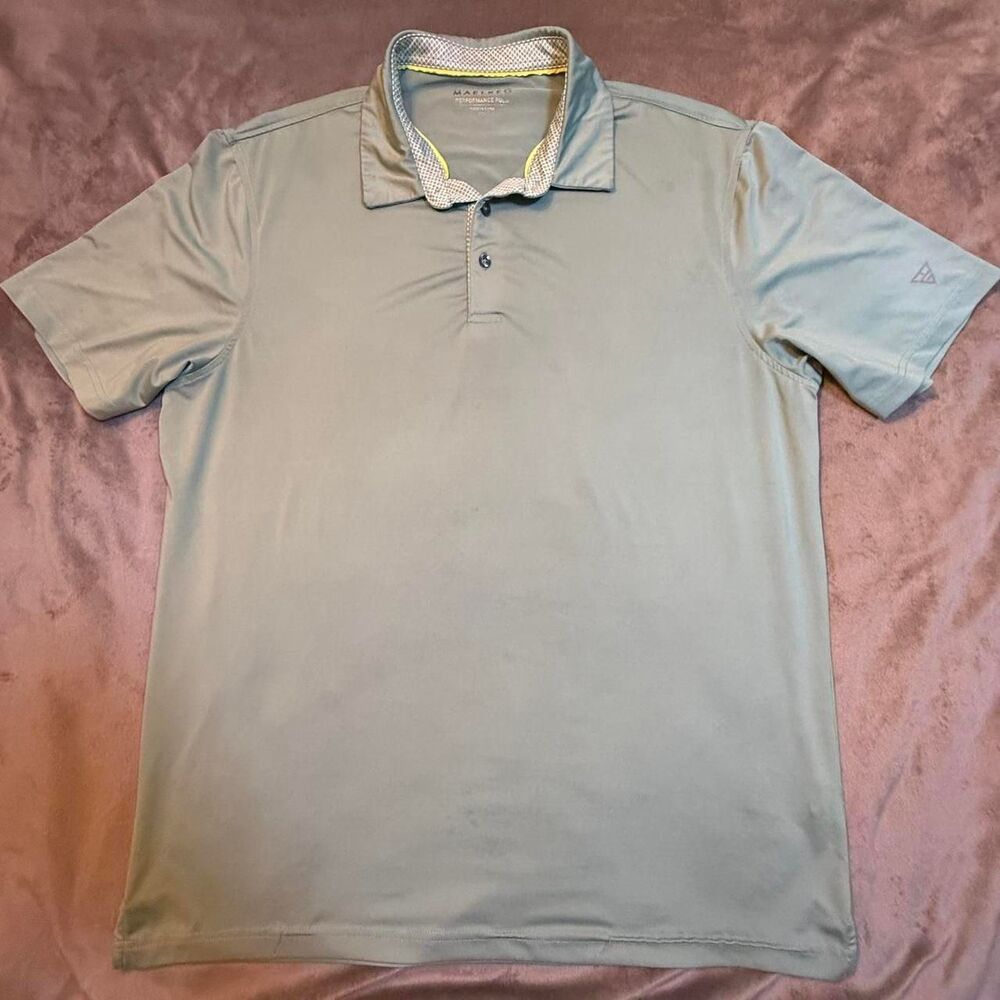 Maelreg green golf polo shirt Size XL - 0313
